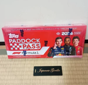 2024 Topps Paddock Pass F1 Formula 1 Racing Factory Sealed Hobby Box 16 Packs - Picture 1 of 5