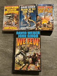 David Weber John Ringo Empire of Man 4 Book Lot Complete Series March We Few - Bild 1 von 3