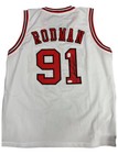 Dennis Rodman Basketball Shirt Signed By Dennis Rodman 100% Authentic With COA