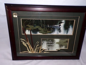 Derk Hansen Inspirational Christian Isaiah 30:15 Shadow Box Matted Signed E25 - Picture 1 of 10