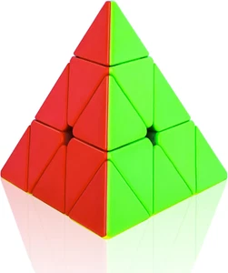Cooja Zauberwürfel Pyraminx 3X3, Speed Cube Pyramide Magischer Würfel Speedcube, - Bild 1 von 12