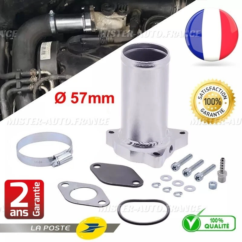 KIT SUPPRESSION VANNE EGR POUR ★AUDI/VW/SEAT/SKODA 130/150/160 1.9 TDI BHP Ø57MM - Photo 1/4