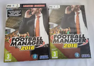 Football Manager 2016 Edizione Limitata - DVD-ROM - Manuale / Custodia / Codici - Sega - Foto 1 di 5