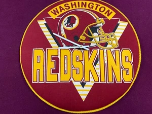 WASHINGTON REDSKINS HANDMADE CLOCK CLOTH - Picture 1 of 1