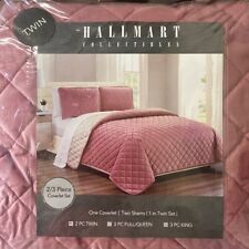 Hallmark Collectibles 2 Pc Coverlet, Blush