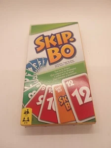 Mattel Games Skip-Bo Family Card Game Strategy Ages 7+ 2-6 Players NEW Sealed - Picture 1 of 2