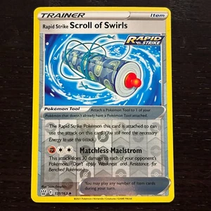 Rapid Strike Scroll of Swirls 131/163 Battle Styles Reverse Holo Uncommon NM - Picture 1 of 2