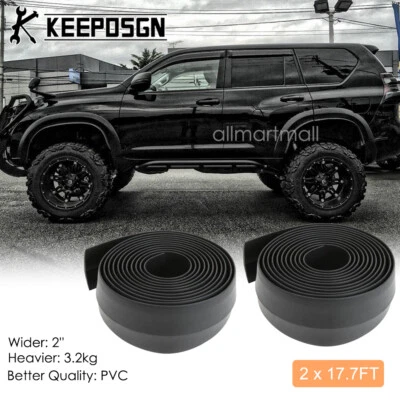 PVC Car SUV Flexible Wheel Extend Fender Flares Molding Trim for Lexus GX460 470 - Image 1 of 4