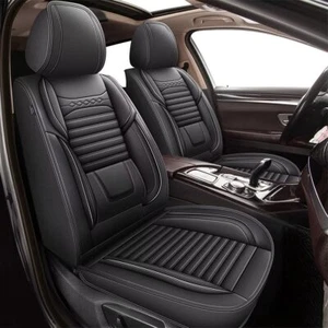 Car 5 Seat Covers Faux Leather Cushion Pad For Ford Escape 2001-2024 Full Set - Picture 1 of 7