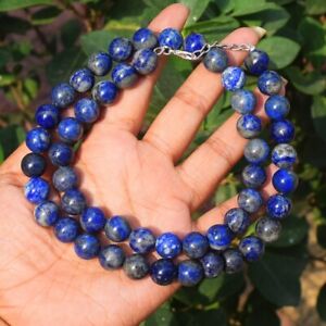 Magnificient Best Lapis Lazuli 479.00 Cts Beaded Awesome Necklace VK 39 E557