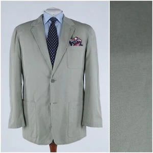 Mens CAMEL ACTIVE Sport Coat 48R US Size Beige Cotton Blazer Travel Jacket - Picture 1 of 3