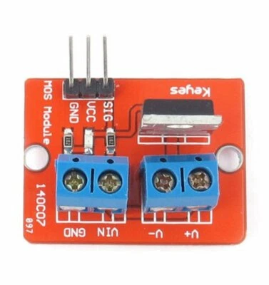 5PCS MOSFET Button IRF520 MOSFET Driver Module for Arduino ARM Raspberry pi - Image 1 of 2