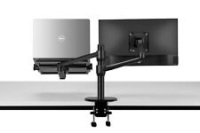 2 in1 360º turn height adjustable laptop(11-17")  & Monitor(13-27") stand mount