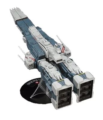 Macross SDF-1 Prometheus Daedalus 1/4000 Model Kit 65830 Hasegawa New Japan - Image 1 of 4