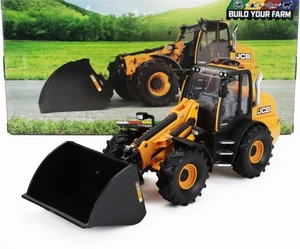 1/32 BRITAINS - JCB - TM4205 RUSPA GOMMATA - TRACTOR SCRAPER 43372 - Foto 1 di 1