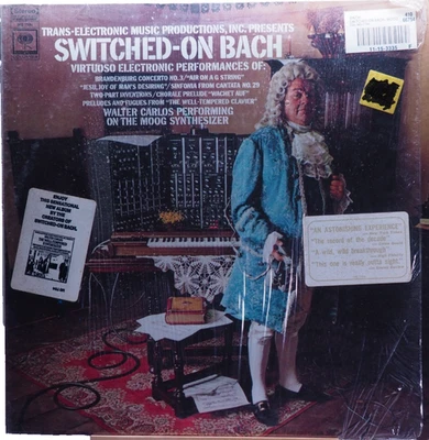Wendy Carlos - "Switched-On Bach" Vinyl LP MQ 31018 Columbia VG/G - ships pro - Image 1 of 2