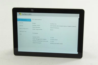 Microsoft Surface Go 1825 1ª Generación 10" Pentium 4415Y 128GB SSD 8GB RAM SIN SISTEMA OPERATIVO Foto 1 de 4