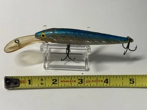 Esca da Pesca Rebel Spoonbill Minnow Crankbait 3,5” Vintage Viola - Foto 1 di 4