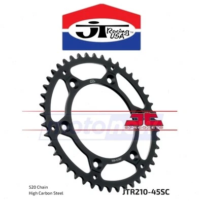 JT Sprockets Self-Cleaning Steel Rear Sprocket for 2002-2021 Honda CRF450R ss - Imagem 1 de 4