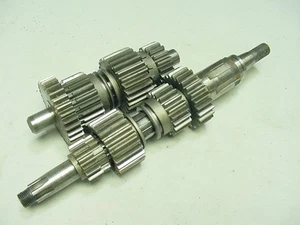 TRIUMPH 650 UNIT LATE MODEL TRANSMISSION ASSEMBLY GEARS AND SHAFTS GOOD USED - Picture 1 of 4