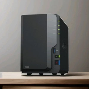 Synology DiskStation DS223 - NAS - Desktop - Realtek - RTD1619B - 2GB - DDR4 - Bild 1 von 11