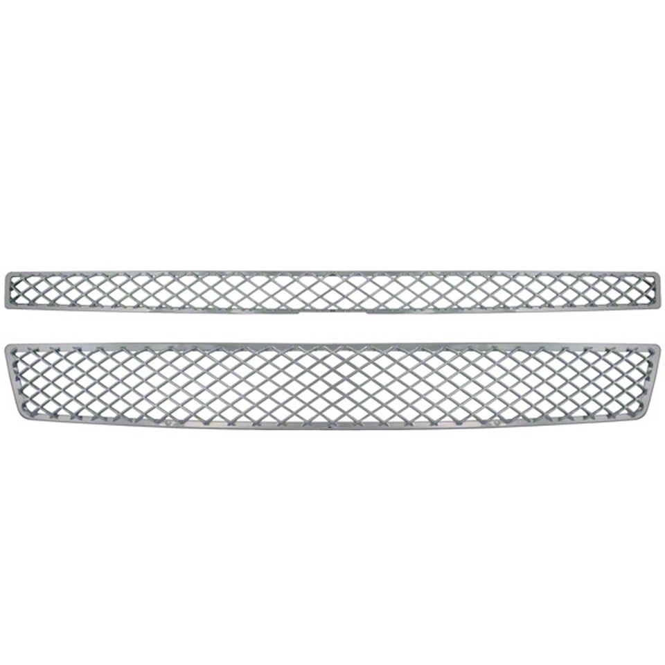 Chrome LS/LT Style Grill Grille Insert Overlay for 2007-2014 Chevy Suburban - Изображение 1 из 1