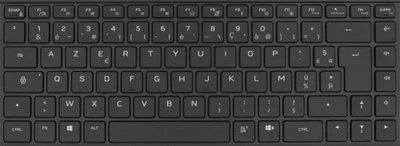 DE502 Replacement single key for keyboard Dell Alienware X17 R2, X15 R1, X15 R2 - Image 1 of 2