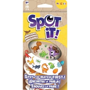 Spot It! Dinosaurios Eco-Blister Familia Fiesta Juego de Cartas SPR013ML Dobble - Imagen 1 de 5
