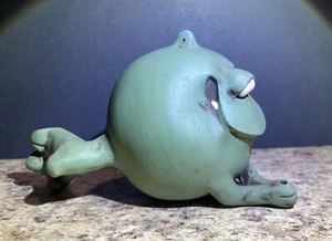 C. Cindy Butler Jones Keramik Frosch Kentucky Pottery 1980’s SELTEN zum Aufhängen…LESEN - Bild 1 von 10