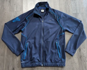 Kobe Bryant Nike Track Jacket Men’s Medium Navy Blue Mamba Logo - Picture 1 of 10