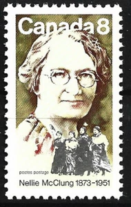 Canadá - 100 Aniversario de Nellie McClung MNH 1973 Mi. 531 - Imagen 1 de 1