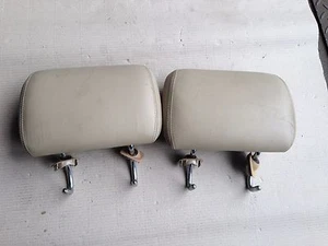 Mercedes W140 Coupe Poggiatesta Beige Fungo Posteriore entrambi - Foto 1 di 2