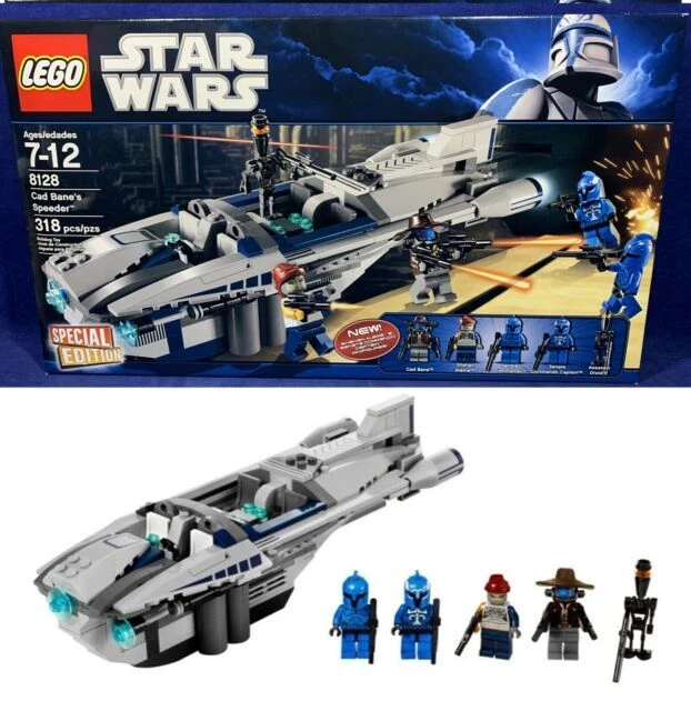 RETIRED Star Wars Lego 8128 New! Cad Bane’s Speeder - Image 1 of 1