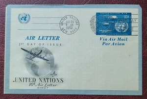 1952 UN Scott #UC1 FDC Entire Unused Wrapper - Picture 1 of 3