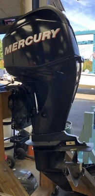 Mercury 60 hp 4 Stroke EFI 20” 60ELPT 2010 BF Big Foot Console Outboard Engine Foto 1 de 4