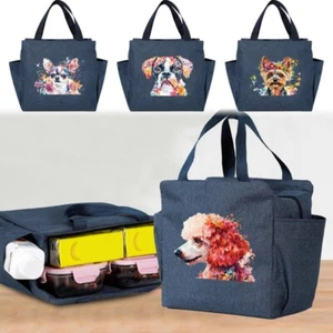 Cooler Bag Thermal Insulated Lunch Picnic Adult Tote Bag Food Storage Lunch Bags - Picture 1 of 19