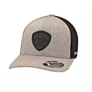 ARIAT UOMO CAP-FLEXFIT 110 GOMMA SCUDO TOPPA ANTRACITE SNAPBACK A300054007 - Foto 1 di 1