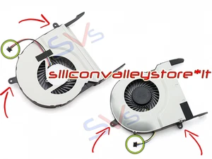 Ventola CPU Fan per Notebook Asus N551 N551V N551J N551JW N551JK N551JX 4 PIN - Picture 1 of 1