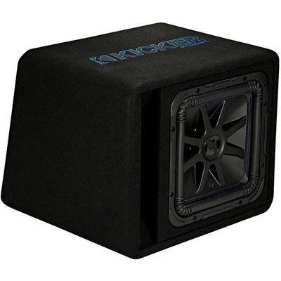 Kicker 44VL7S122 12" 1500w L7 Solo-Baric L7S加载音频端口低音炮外壳 — 第 1/2 张图片