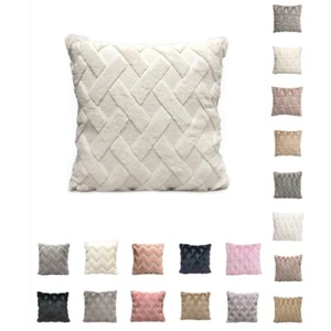 Plain Geometric Tufted Cushion Cover Boho Throw Pillow Cover Sofa Home Decor - Picture 1 of 28