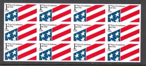 1991 Sc 2522a F-rate (29c) FIRST ATM PANE of 12 MNH plastic stamps - Picture 1 of 1