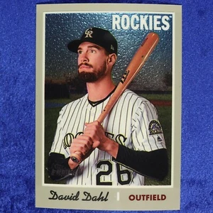 2019 Topps Heritage #THC-256: David Dahl (CHROME) (THC-136) - Picture 1 of 2