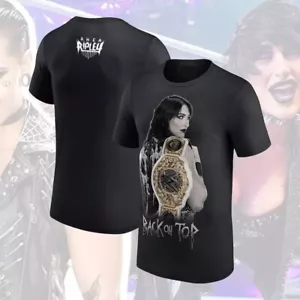 HOT! Rhea Ripley WWE Back On Top 2025 T-Shirt | Sizes S-3XL for Fans - Picture 1 of 5