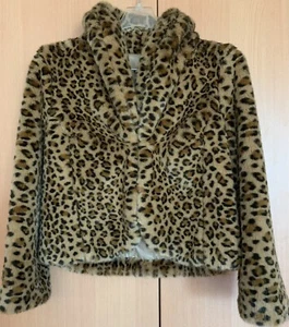 Giacca in pelliccia sintetica con stampa leopardata marca Lucky taglia L 199€ nuova con etichetta - Foto 1 di 7