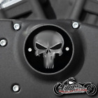 Harley Davidson Sportster 883/1200 Horloge Housse 2 Trou Horizontal - Crâne
