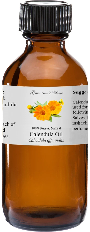 2 oz - Calendula Essential Oil-Grandma's Home-100% Pure and Natural