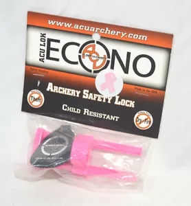ACU Archery Econo Molded ACU Lock Lok Pink - Picture 1 of 3
