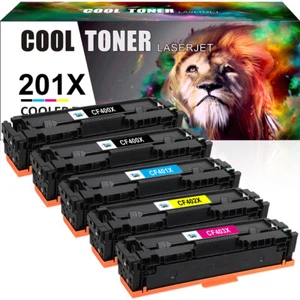 XXL Toner für HP 201X Color Laserjet Pro MFP M277 DW M 277 N M 252 N CF400X-403X - Bild 1 von 15