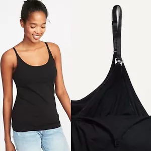 Old Navy Maternity First-Layer Nursing Cami Black Jack Size XL - Picture 1 of 6
