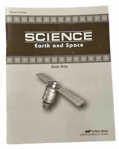 ***NEW!*** Abeka Science — Earth and Space Quiz Key (2016) - Picture 1 of 2